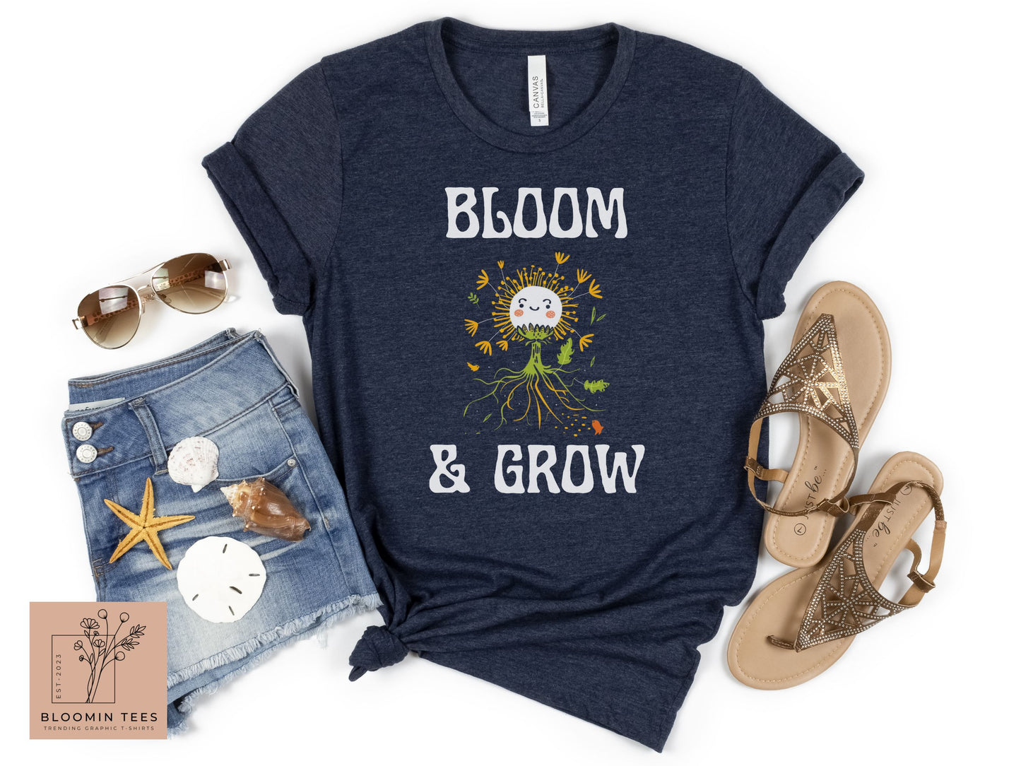 Bloom & Grow Flower T-Shirt