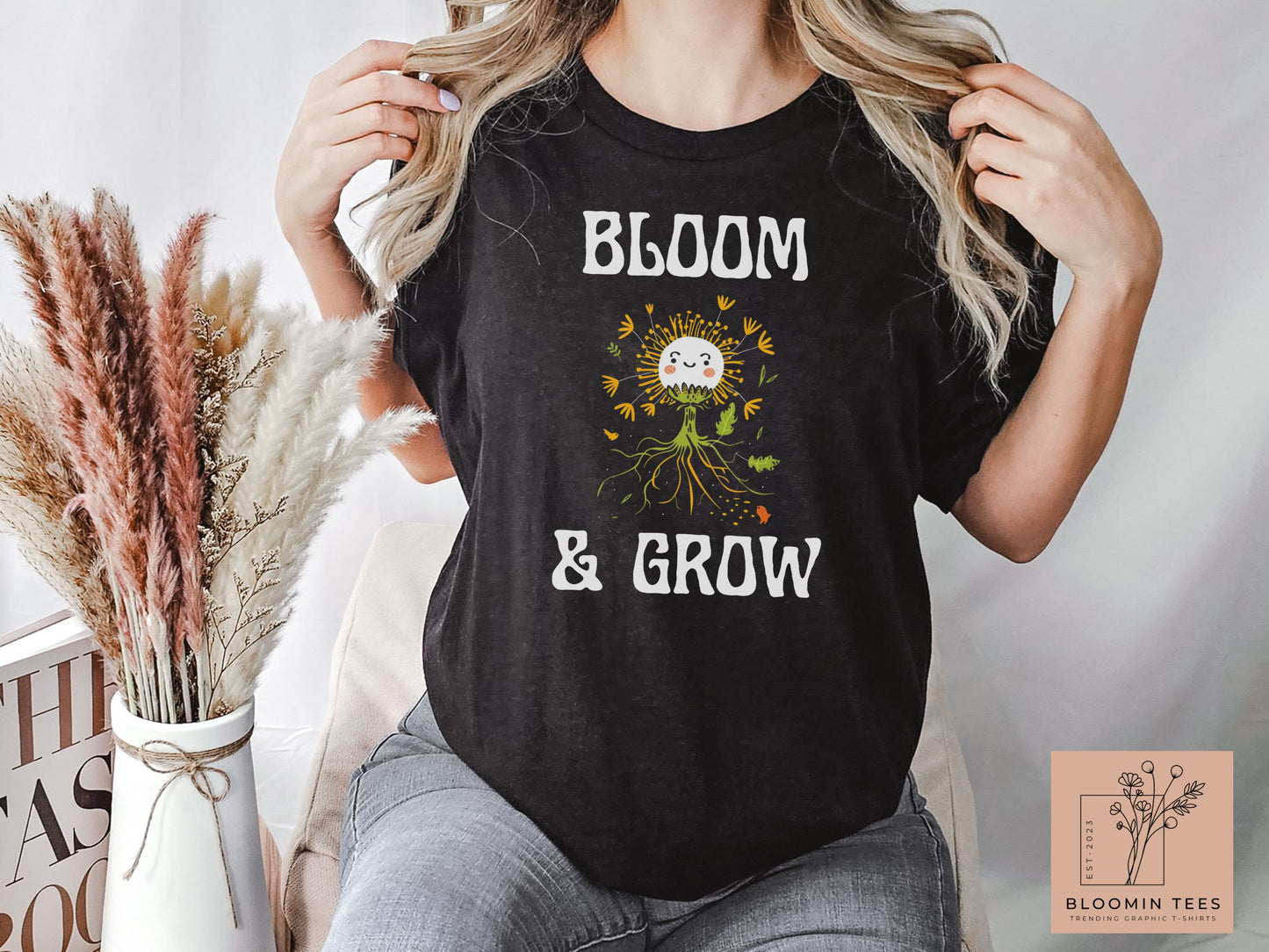 Bloom & Grow Flower T-Shirt