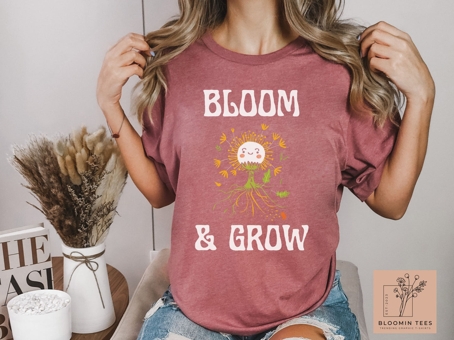 Bloom & Grow Flower T-Shirt